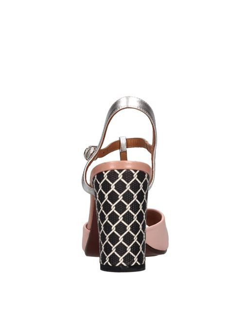 Sandali in pelle CHIE MIHARA | BIAGIO SOFTYROSA-ARGENTO